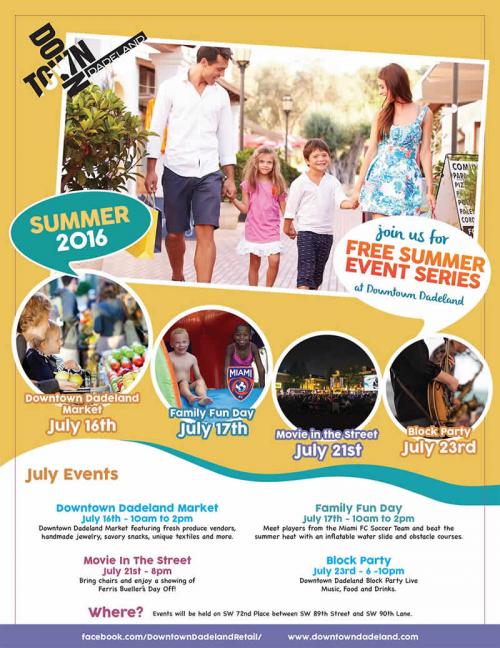holidays in usa miami downtown dadeland summer event series 2016