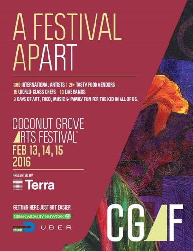 holidays in usa miami activity coconut grove arts festival 2016 poster