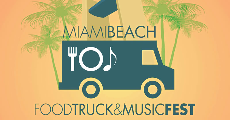 holidays in usa miami beach food truck music fest