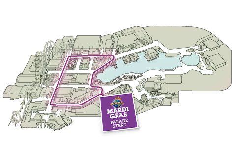 news usa florida theme parks universal studios florida mardi gras parade 2016 map